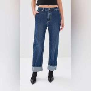 Tibi ‘Alec’ Selvage Denim Slouch Jean